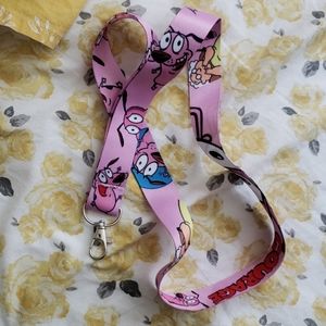 Courage the Cowardly Dog landyard Chain holder